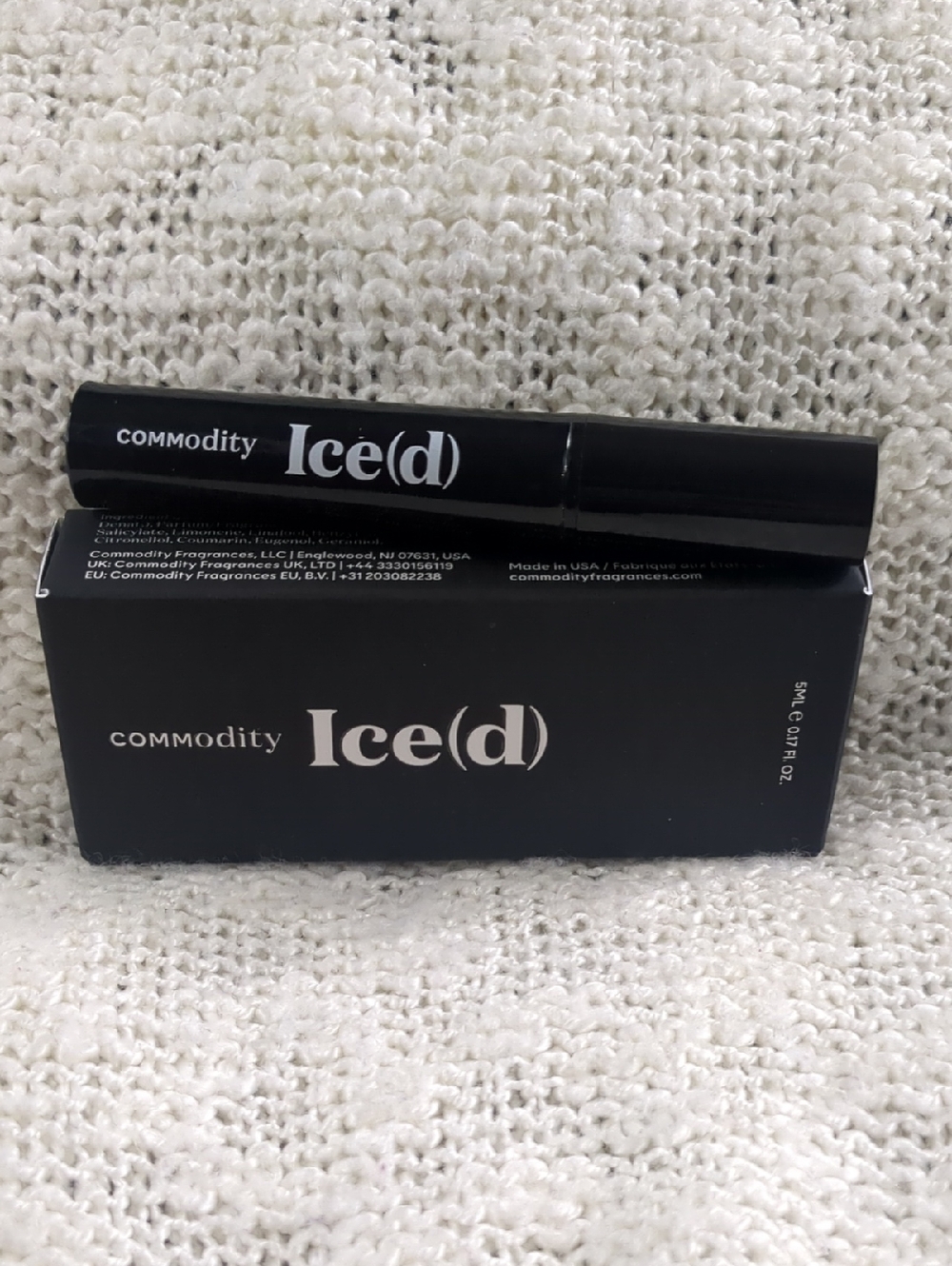 Commodity Ice(d) in Scent Space: Expressive, 5ml/0.17fl oz
